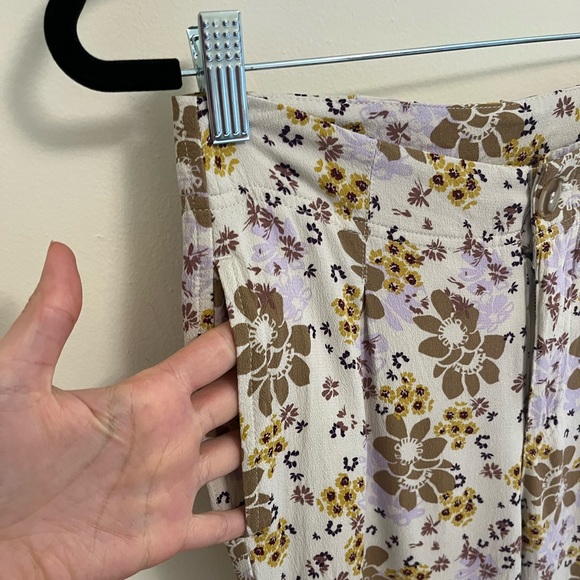 Free People Can't Take My Eyes Off You Floral Flare Pants, XS - Picture 12 of 16